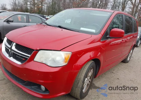 2012 Dodge Grand Caravan Crew z USA, uszkodzony, nr VIN 2C4RDGDG2CR321771